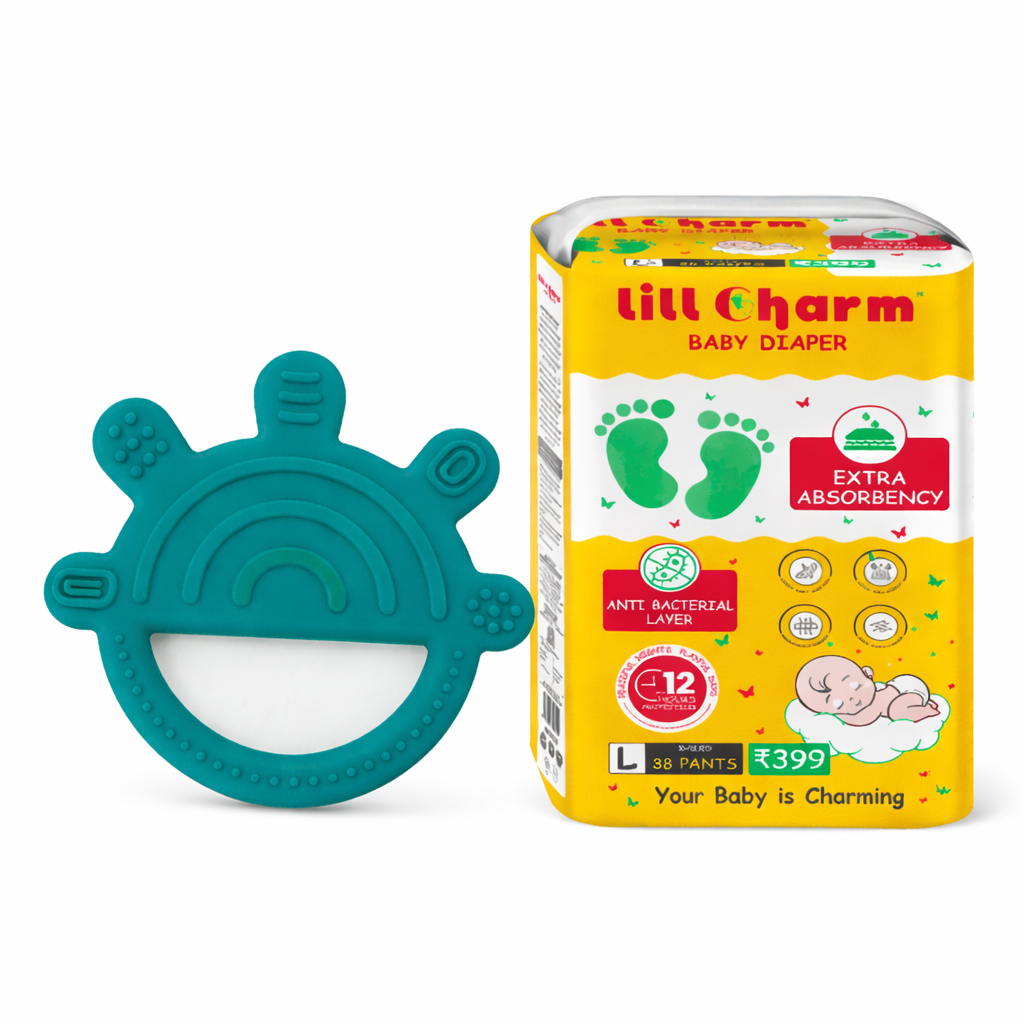 Diaper & Teether Combo